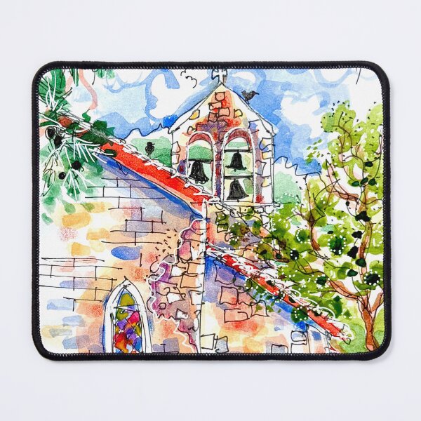 Item preview, Caunes Minervois. Notre Dame du Cros designed and sold by ErinHillStudio.