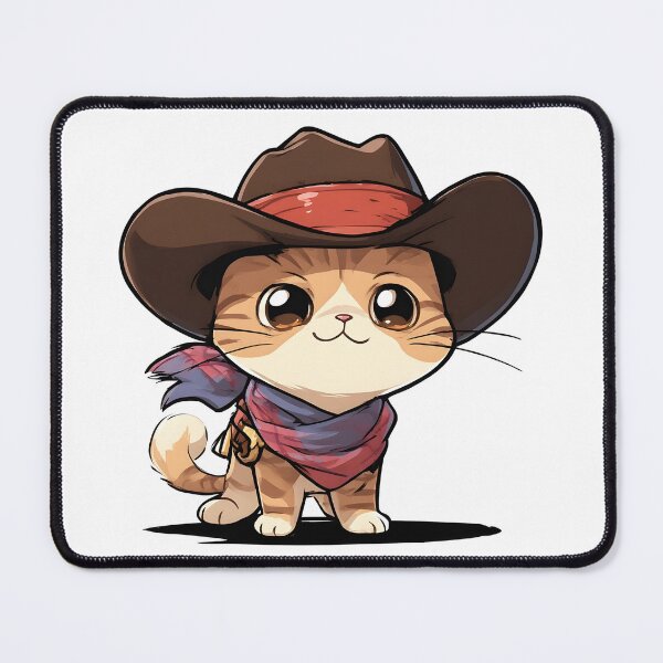 Item preview, Adorable Cowboy Kitten – Cute Western Cat Illustration designed and sold by Karolina’s Cozy Creations.
