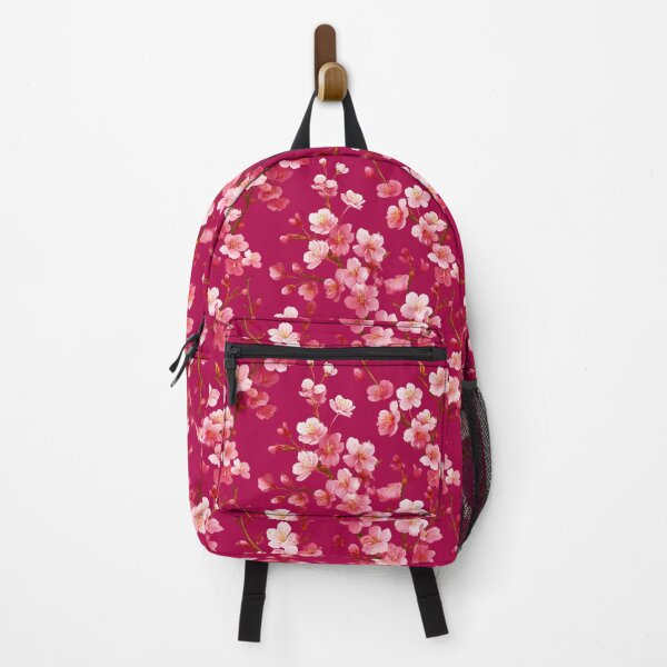 Item preview, Vibrant Pink Cherry Blossom Floral Pattern designed and sold by NicolasGlowArt.