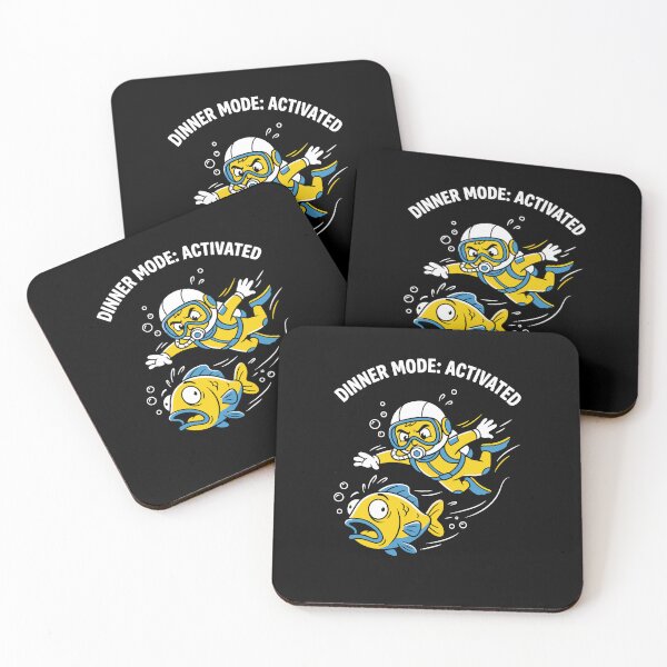 Item preview, Diver & Fish: Deep Sea Chase designed and sold by artistastshirt.