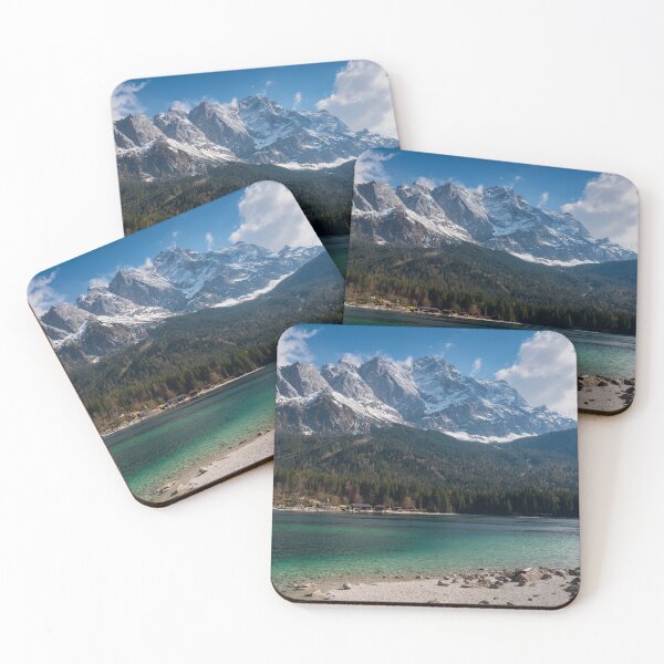 Item preview, Magnificent Zugspitze Above Eibsee designed and sold by Kasia Design.