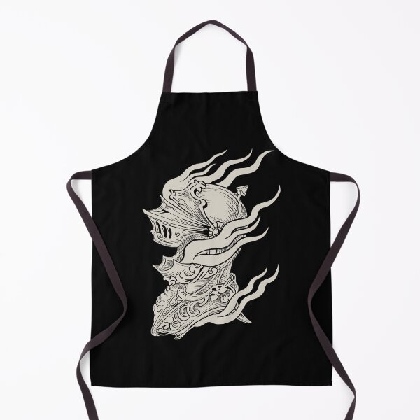 Item preview, Knightcore Flaming Medieval Knight Illustration designed and sold by Arcane Orchid.