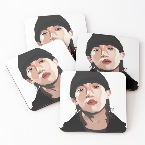 Item preview, Woojin Longshot in a stunning digital art vector portrait designed and sold by Aome22.