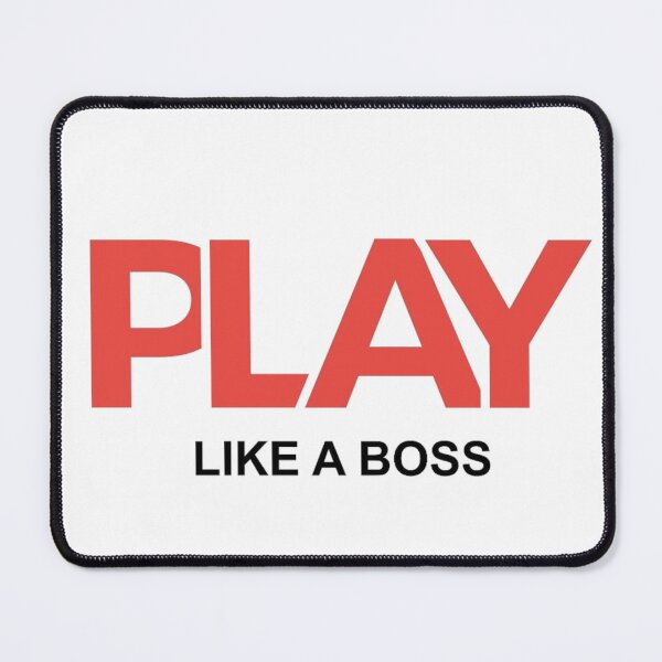 Item preview, Play Like a Boss – Bold Motivational Typography Design designed and sold by MWSailingClub.