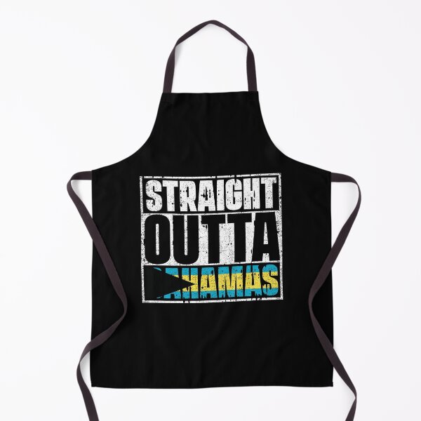 Item preview, Straight Outta Bahamas Flag designed and sold by CosmoKitsch.