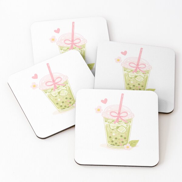 Item preview, Kawaii Matcha Boba Tea designed and sold by krystalRomanart.