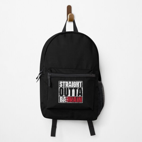 Item preview, Straight Outta Bahrain Flag designed and sold by CosmoKitsch.