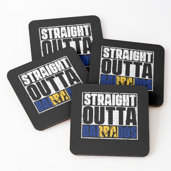 Item preview, Straight Outta Barbados Flag designed and sold by CosmoKitsch.