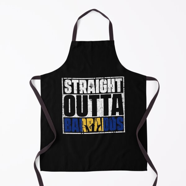 Item preview, Straight Outta Barbados Flag designed and sold by CosmoKitsch.