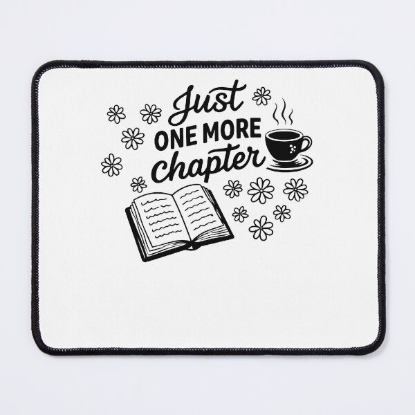 Item preview, Just One More Chapter Coffee And Open Book Art designed and sold by krystalRomanart.