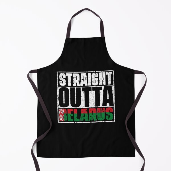 Item preview, Straight Outta Belarus Flag designed and sold by CosmoKitsch.