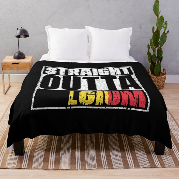 Item preview, Straight Outta Belgium Flag designed and sold by CosmoKitsch.