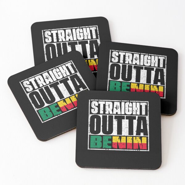 Item preview, Straight Outta Benin Flag designed and sold by CosmoKitsch.