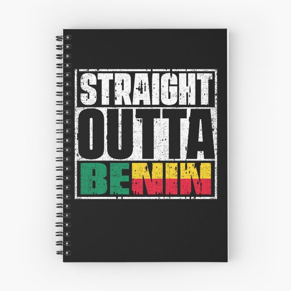 Item preview, Straight Outta Benin Flag designed and sold by CosmoKitsch.