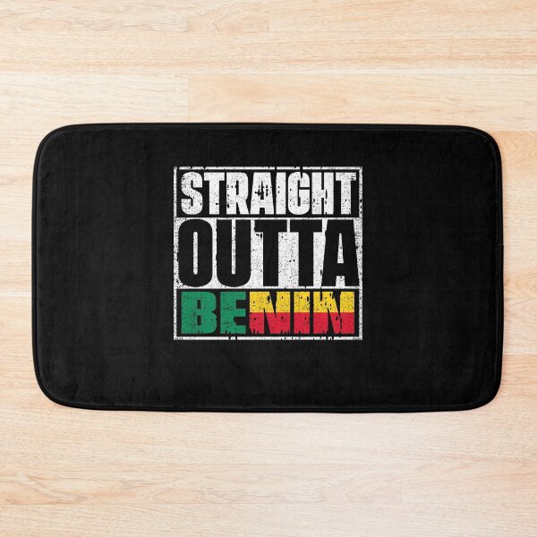 Item preview, Straight Outta Benin Flag designed and sold by CosmoKitsch.