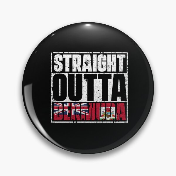 Item preview, Straight Outta Bermuda Flag designed and sold by CosmoKitsch.