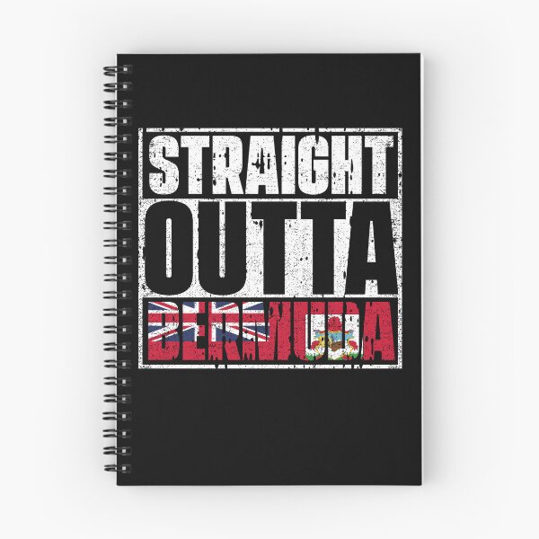 Item preview, Straight Outta Bermuda Flag designed and sold by CosmoKitsch.
