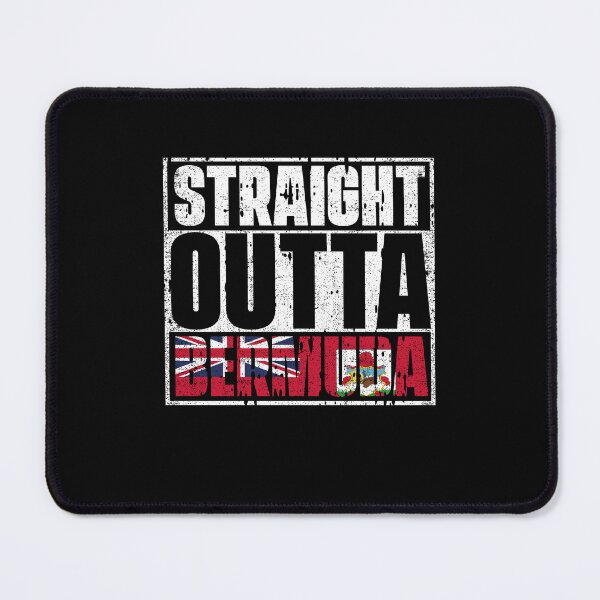 Item preview, Straight Outta Bermuda Flag designed and sold by CosmoKitsch.