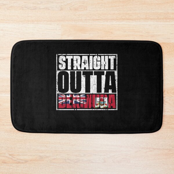 Item preview, Straight Outta Bermuda Flag designed and sold by CosmoKitsch.