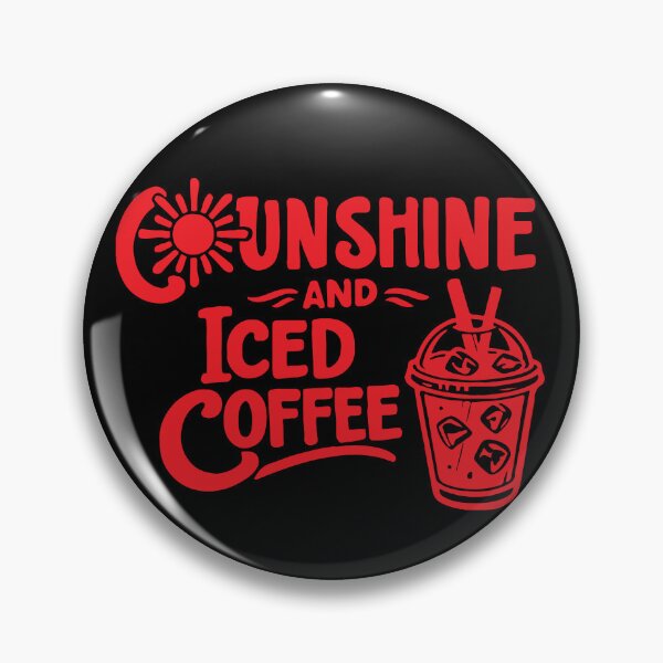 Item preview, Sunshine and Iced Coffee, funny mom designed and sold by CloudyPress.