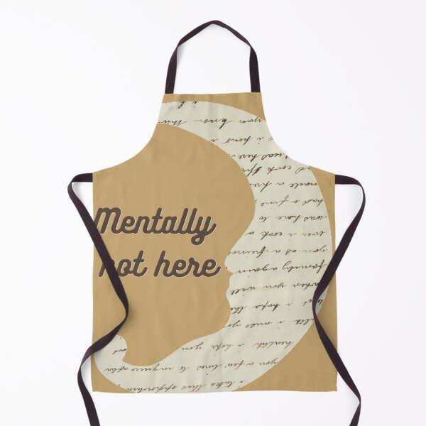 Item preview, mentally not here designed and sold by creativityisfun.