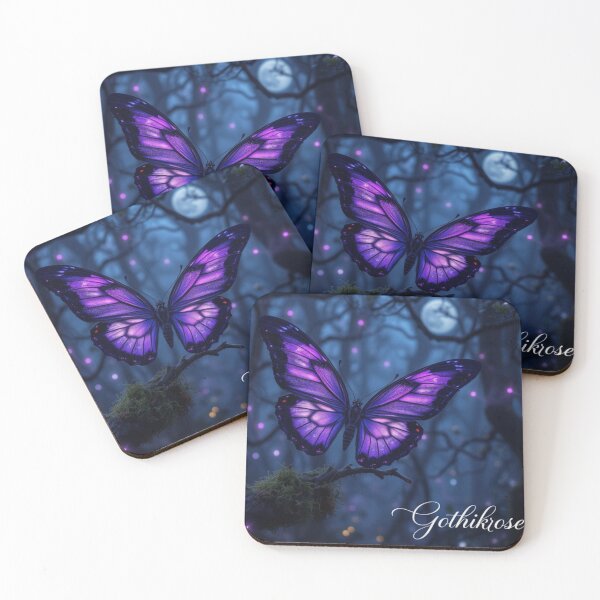 Item preview, Purple Butterfly Pt. 5 designed and sold by Gothikrose AI Prints.