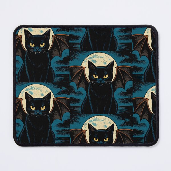 Item preview, Vampire Bat Cat designed and sold by NickyMakesCoolStuff.