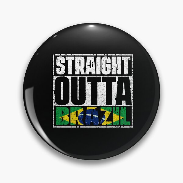 Artikelvorschau, Straight Outta Brazil Flagge entworfen und verkauft von CosmoKitsch.