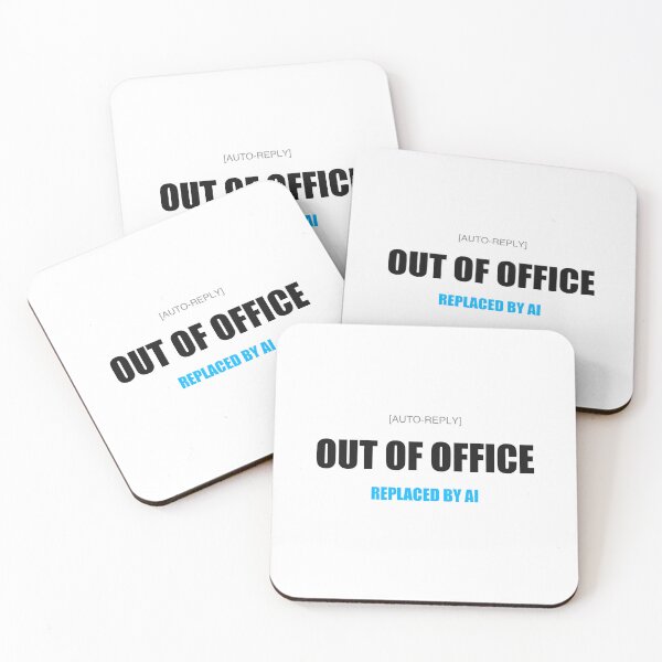 Item preview, Out of Office: Replaced by AI designed and sold by Fiction827.
