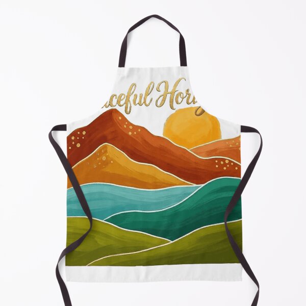 Item preview, Peaceful Horizons- Minimalist Watercolor Mountain Landscape designed and sold by Northern Glow Art.