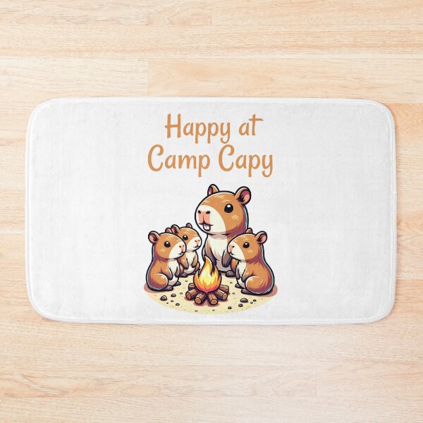 Item preview, Happy at Camp Capy designed and sold by FIREDesignsPOD.