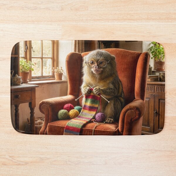 Item preview, Pygmy Marmoset Knits a Who Scarf designed and sold by Tridentulus.