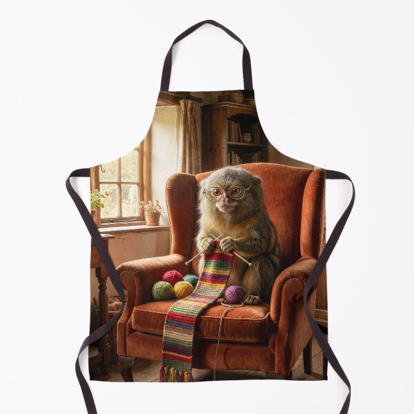 Item preview, Pygmy Marmoset Knits a Who Scarf designed and sold by Tridentulus.