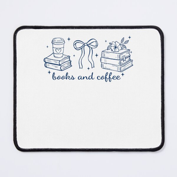 Item preview, Books And Coffee Bow Aesthetic Stars designed and sold by krystalRomanart.