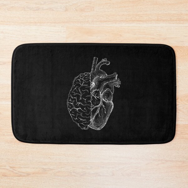 Item preview, Brain and Heart Art designed and sold by DemureArtsy.