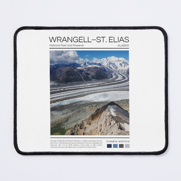 Item preview, Wrangell–St. Elias National Park and Preserve - Alaska designed and sold by StudioRedKoala.