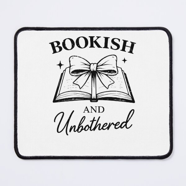 Item preview, Bookish And Unbothered Coquette Bow & Book designed and sold by krystalRomanart.