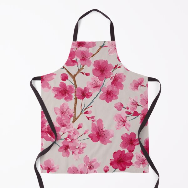 Item preview, Vibrant Pink Cherry Blossom Floral Pattern Design designed and sold by NicolasGlowArt.