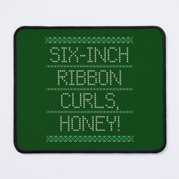 Item preview, Ribbon Curls Ugly Christmas Sweater designed and sold by Normbot2000.