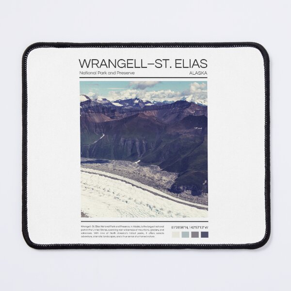 Item preview, Wrangell–St. Elias National Park and Preserve - Alaska designed and sold by StudioRedKoala.