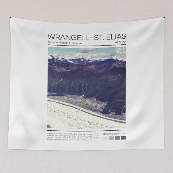 Item preview, Wrangell–St. Elias National Park and Preserve - Alaska designed and sold by StudioRedKoala.