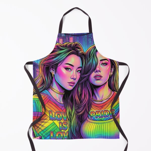 Item preview, LenaMiu Lena Miu Pride Neon GL Series Lgbtq+ Comic designed and sold by Mind Space.