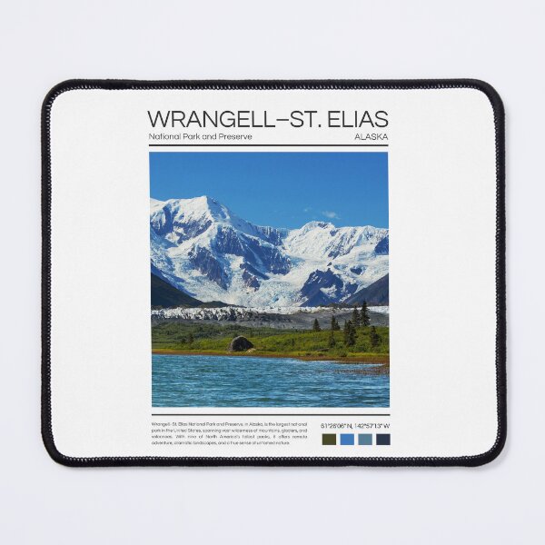 Item preview, Wrangell–St. Elias National Park and Preserve - Alaska designed and sold by StudioRedKoala.