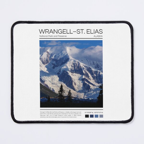 Item preview, Wrangell–St. Elias National Park and Preserve - Alaska designed and sold by StudioRedKoala.