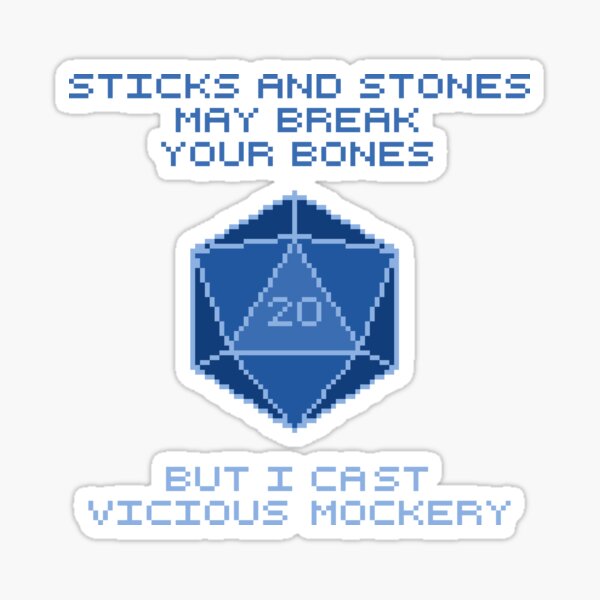 Item preview, Vicious Mockery designed and sold by pixel-he-art.