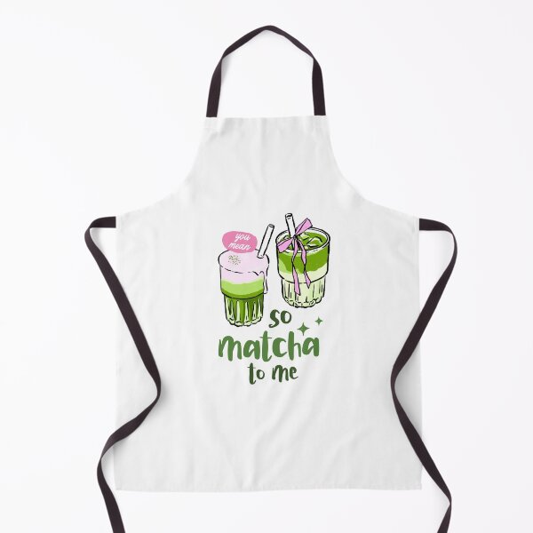 Item preview, So Matcha To Me Pun Green Tea Latte designed and sold by krystalRomanart.