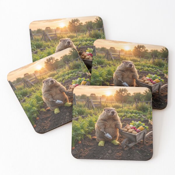 Item preview, Groundhog Gardener designed and sold by Tridentulus.