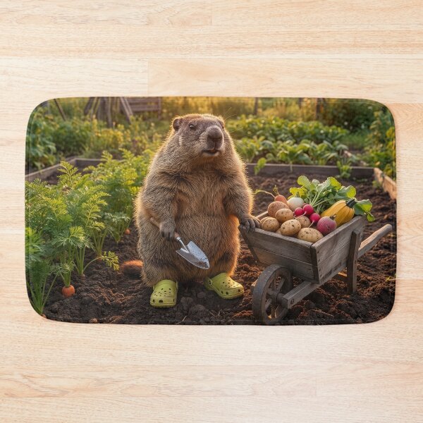 Item preview, Groundhog Gardener designed and sold by Tridentulus.