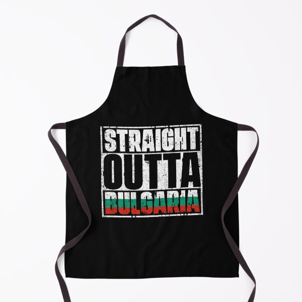 Item preview, Straight Outta Bulgaria Flag designed and sold by CosmoKitsch.