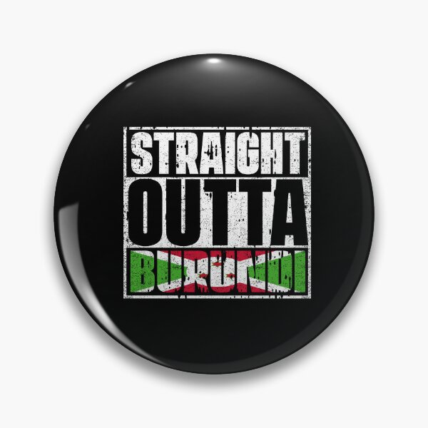 Item preview, Straight Outta Burundi Flag designed and sold by CosmoKitsch.